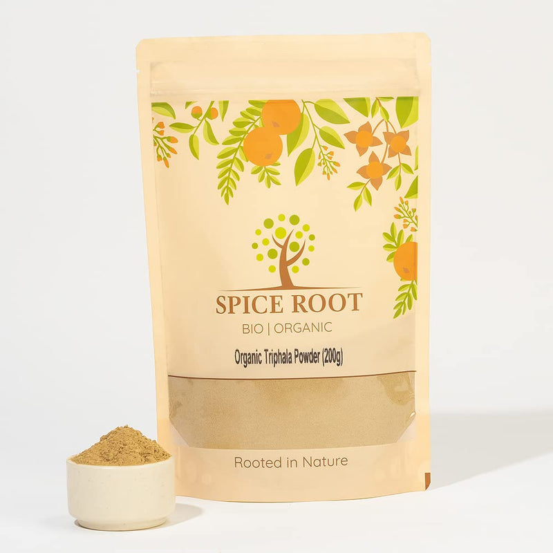 Organic Triphala Powder 200g - Certified Organic, Premium Quality, Improves Digestion, Immune Support, Ayurveda - BeesActive Australia