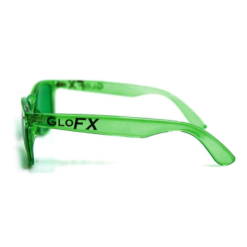 GloFX Color Therapy Glasses � Chakra Glasses Mood Glasses Relax Glasses Light Therapy Glasses Chromatherapy Glasses Chromotherapy Glasses Green - BeesActive Australia