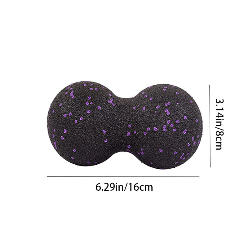 Massage Ball Peanut Massager Roller Manual Fascia Ball for Trigger Point Therapy Myofascial Release and Sports Recovery - BeesActive Australia