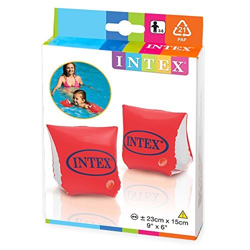 [AUSTRALIA] - Intex - Arm Band Swim Trainers - 6.3 x 5 x 1.1 inches, 3.8 Ounces (4-Pack) 