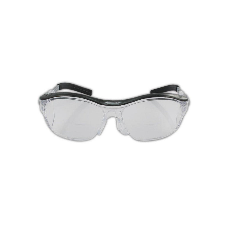 3M 10078371620643 Nuvo Readers Safety Glasses with +1.50, 2.0 & +2.50 Diopter Lenses, Standard, Gray Diopter: +2.50 - BeesActive Australia