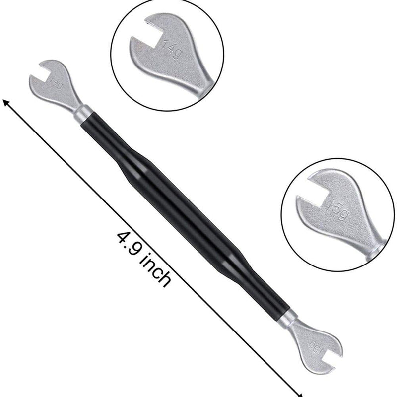 CYBTM Bike Spoke Tension Meter Wrench Tool Kits Wire Tension Adjustment Indicator Calibration Wheel Correction Gauge Tool - BeesActive Australia