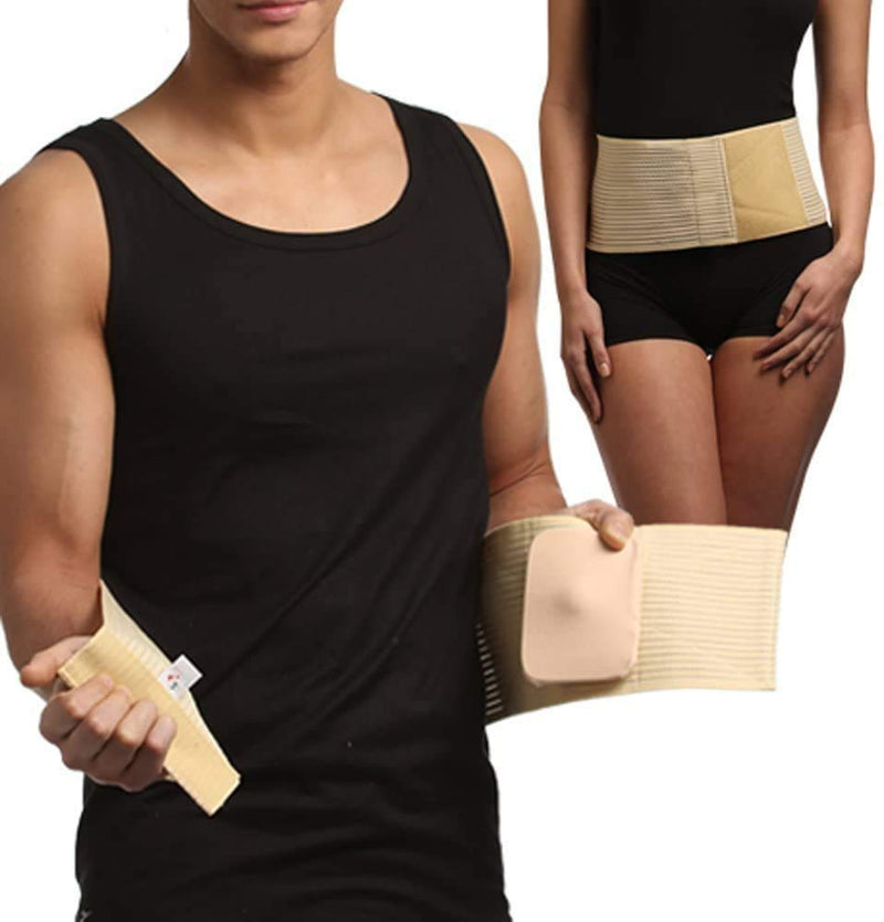 UMBILICAL HERNIA BELT, Abdominal Binder, Navel Truss with Removable Bandage, Support Wrap (Size 2) - BeesActive Australia