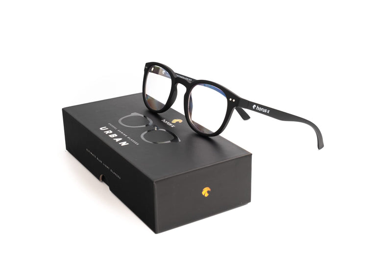 Horus X � Urban Casual Blue Light Blocking Gaming Glasses - Professional Filter Anti-Fatigue for Screens (Video Games, TV, PC) | Clear - BeesActive Australia