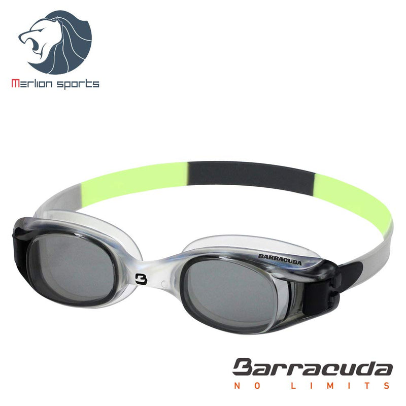 [AUSTRALIA] - Barracuda Junior Swim Goggle Frenzy -Anti-Fog UV Protection Shatter-Resistance, Leak Proof, Easy Adjusting, Soft Seals, Lightweight Comfortable for Children Teens Ages 12-18 IE-12755 SMK 