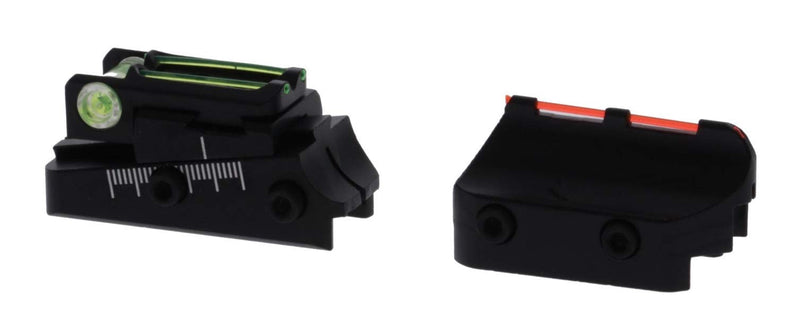 TRUGLO TruPoint Xtreme Universal Shotgun Sights with Luminescent Alignment Level and Elevation Ramp for Ribbed Shotgun - BeesActive Australia