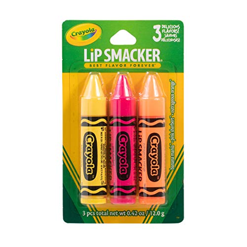 Lip Smacker Crayola Crayon Lip Balm Trio, Crayola - BeesActive Australia