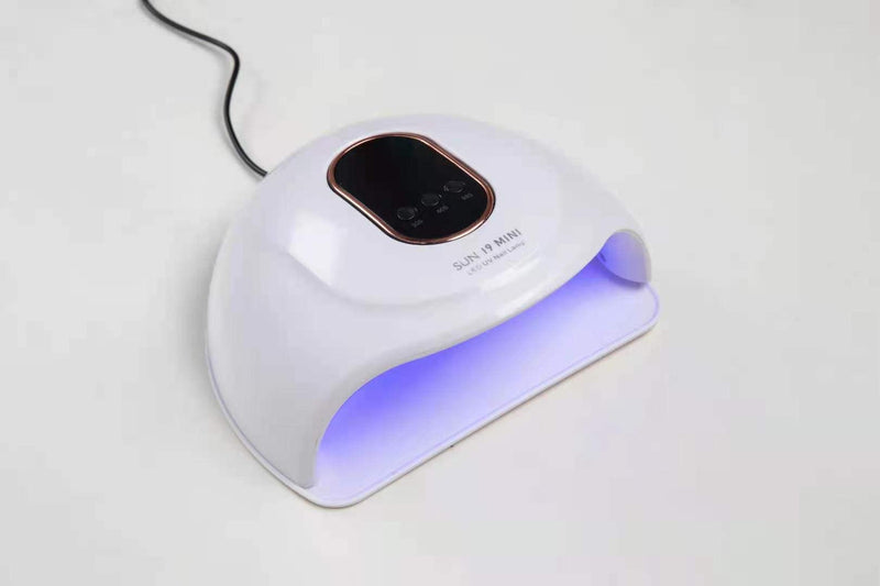 72W LED UV Nail Dryer lamp, Gel Nail Polish Dryer Machine UV Light, Curing Lamp Smart Auto-sensing with 30/60/99s Timer, LCD-Display - BeesActive Australia