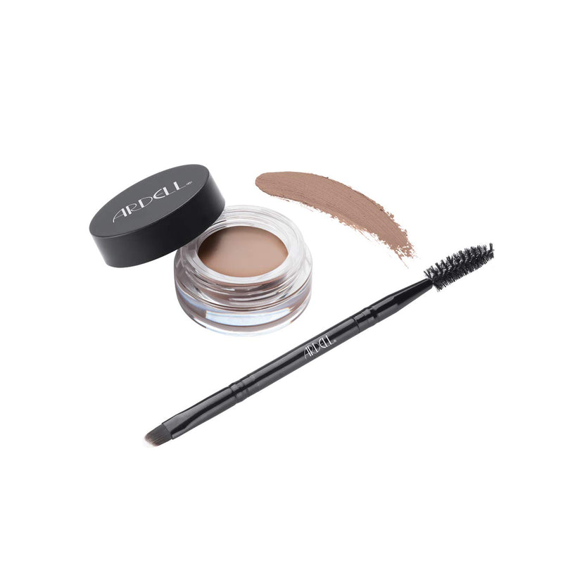 Ardell Brow Pomade with Brush, Medium Brown - BeesActive Australia
