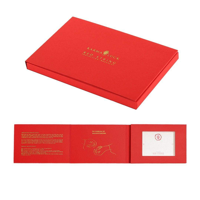 KARMA AND LUCK - Powerful Protection - Women's 18K Gold Plated Brass Red String Bracelet. Ready to Gift for Her Silver with Amethyst Stone - BeesActive Australia