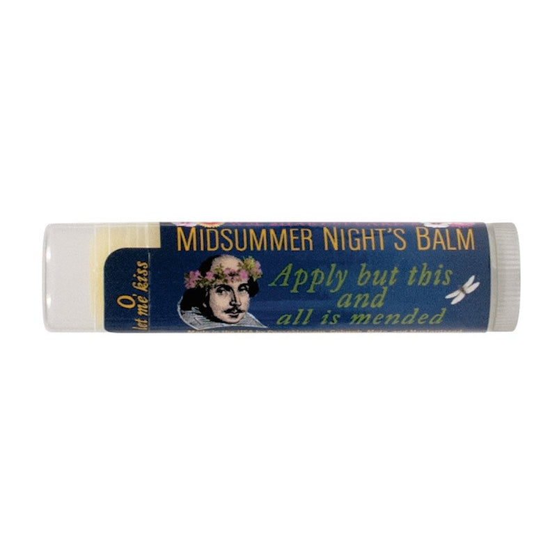 William Shakespeare's Midsummer Night's Lip Balm - Made in The USA - BeesActive Australia