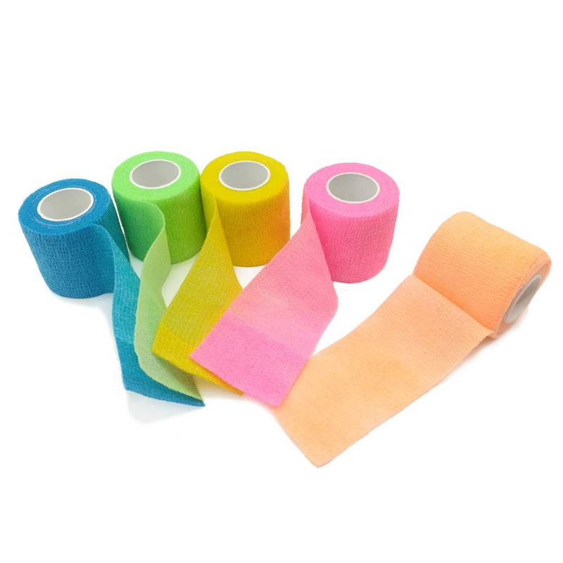 DE Sports Pre-Wrap,12 Pieces Rainbow Pack of Athletic Tape for Sports,Wrist,Ankle - BeesActive Australia