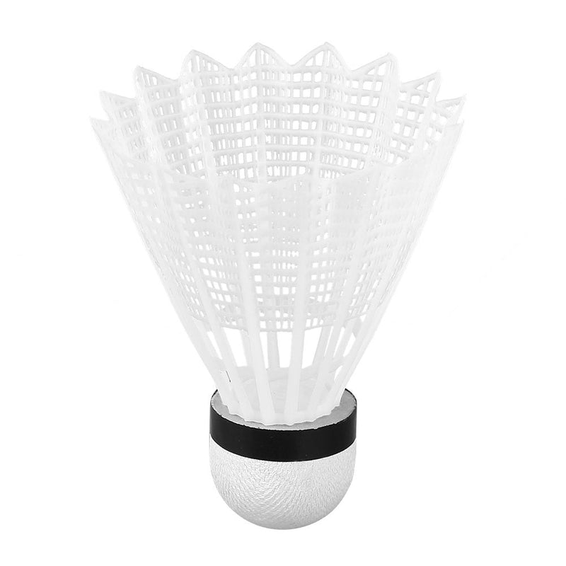 VGEBY1 White Badminton, 6Pcs PVC Durable Training Shuttlecocks for Practicing Competition - BeesActive Australia