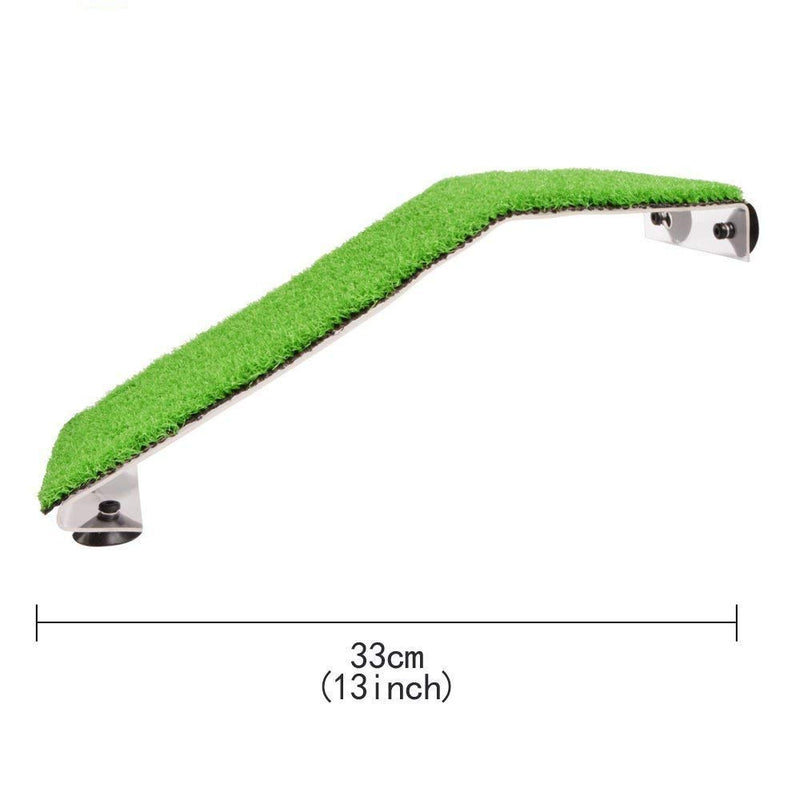 Saim Turtle Basking Platform Artificial Plastic Grass Pier Tortoise Ramp Reptile Tank Ladder Resting Terrace 2 - BeesActive Australia
