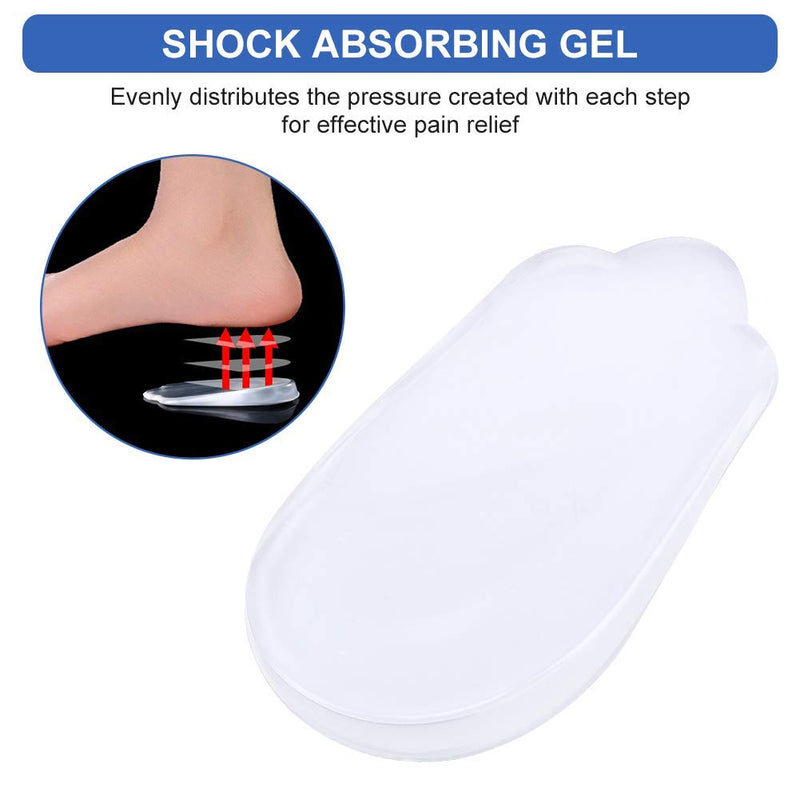 Women Men Shoes Insoles Heel Lift Insert Pad Cushion O/X Legs Correction Support Cups - BeesActive Australia