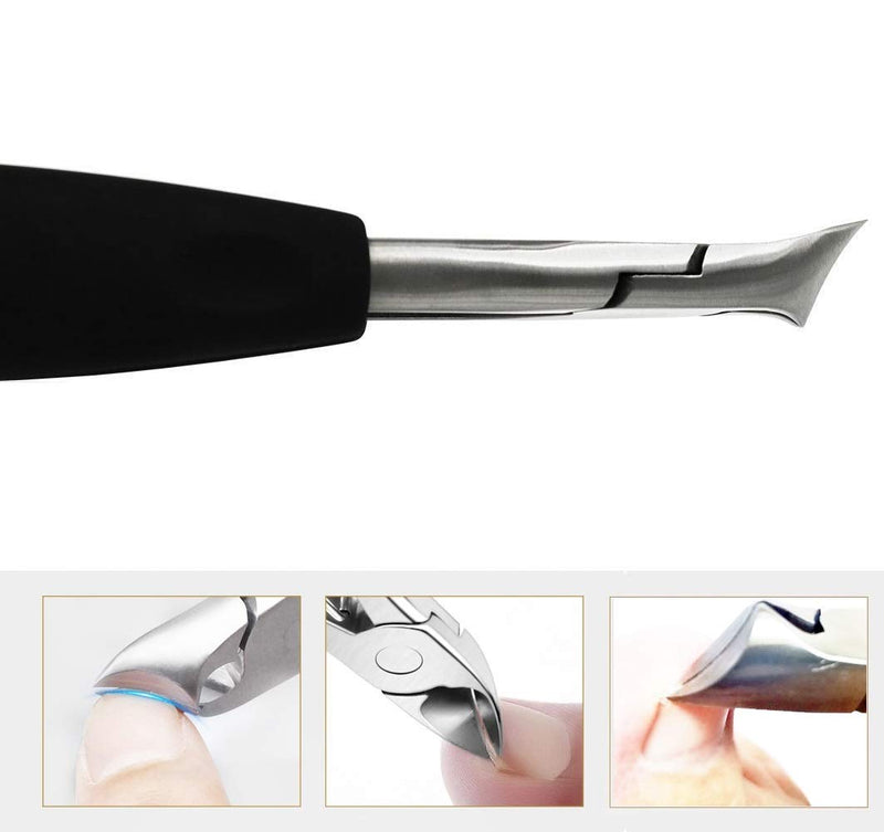 Toenail Clippers for Thick Toenails or Ingrown Toe Nails,Ingrown Toenails Tool with Nail Lift 2018 Newest - BeesActive Australia