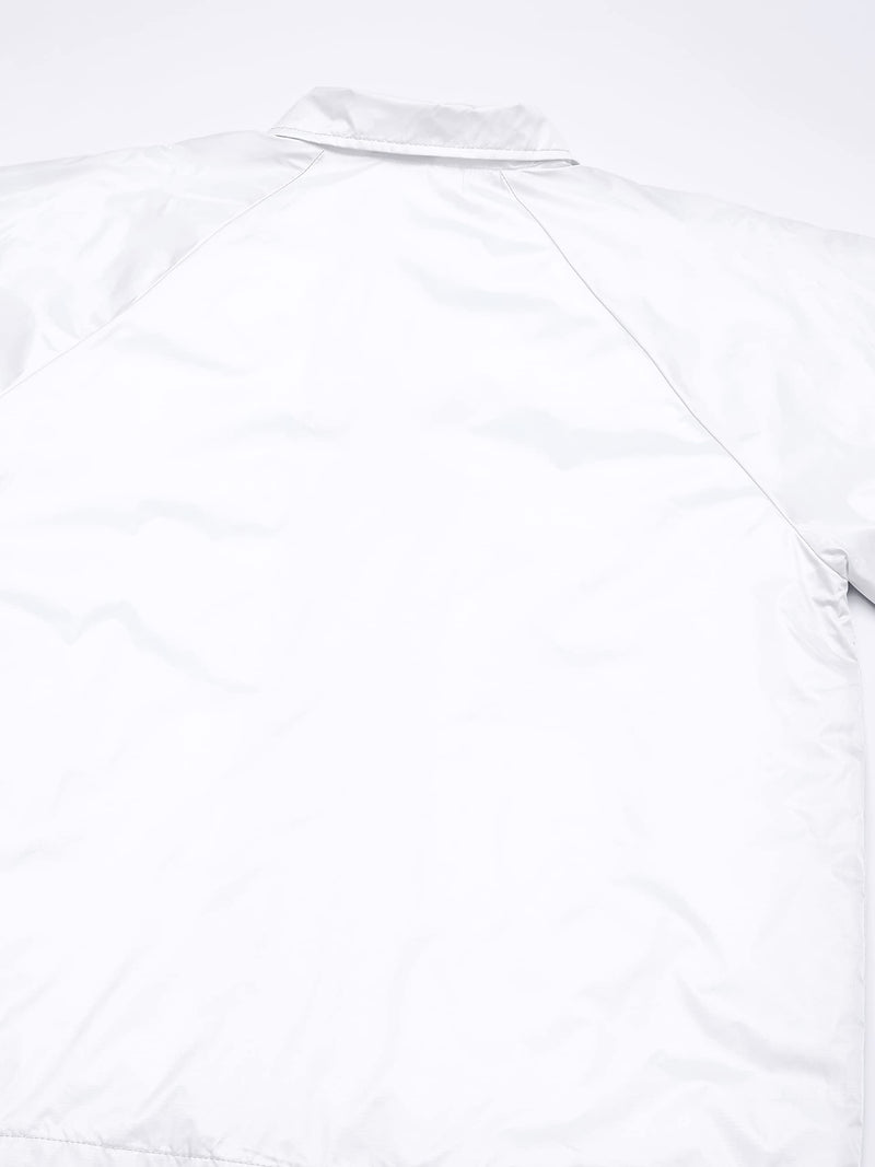 Augusta Sportswear Nylon Coach's Jacket/Lined Small White - BeesActive Australia