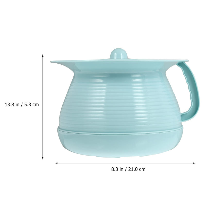 Tomaibaby Chamber Pot with Lid Design to Portable Kids Pee Pot Bucket Bedpan Bedside Potties for Adults Kids Sky- blue Sky-blue - BeesActive Australia