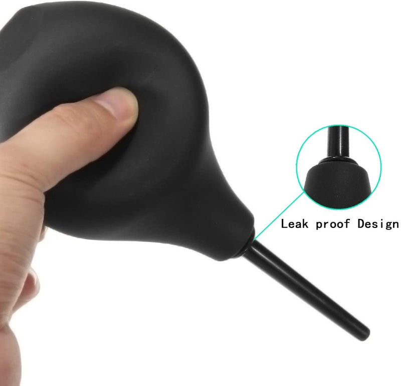 JIAHAO Enema Bulb Douche Rubber Clean Anal Douche Men Women for Anal Colonic Vaginal Cleaning Safe Comfortable Douche Enema Kit (224ml) 224ml - BeesActive Australia