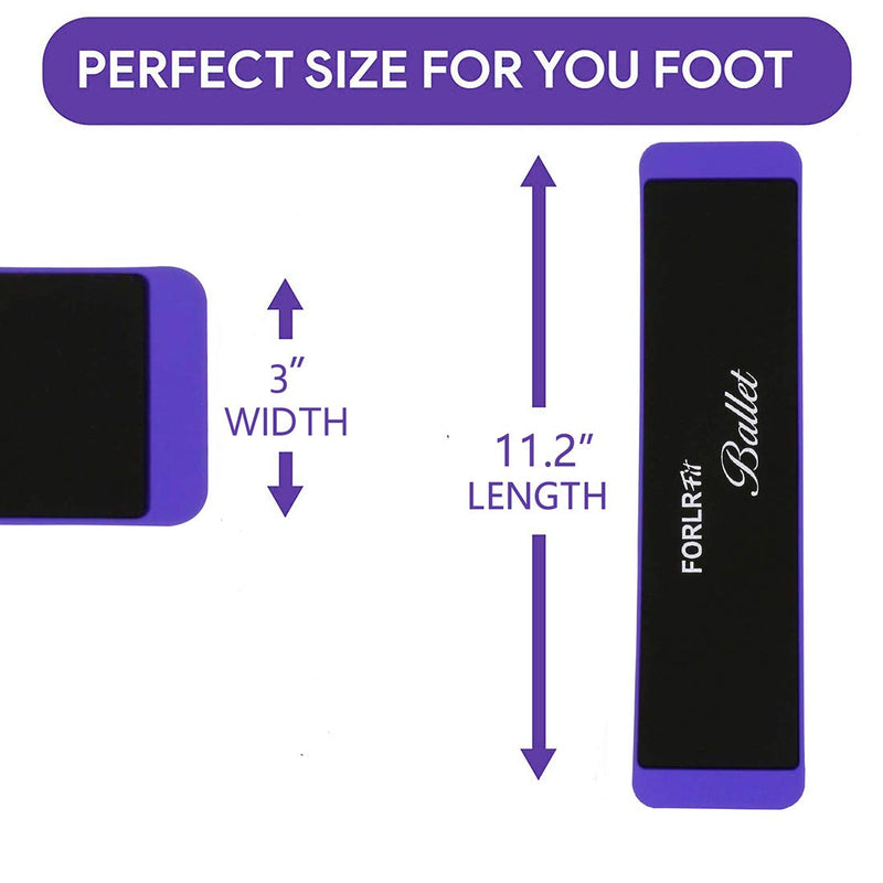 [AUSTRALIA] - FORLRFIT Ballet Turning Board for Dancers-Perfect Ballet Training Equipment,Ballet Spin Board for Dance and Figure Skating-Helps You Improve Turns,Spin,Spotting,Balance and Pirouettes Purple 