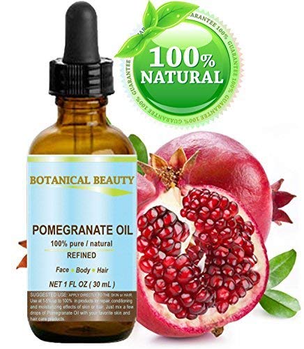Botanical Beauty Pomegranate Oil -100% Pure, 100% Natural. For Face, Hair and Body 1 oz-30 ml. Amazing skin care for beautiful, younger-looking skin. - BeesActive Australia