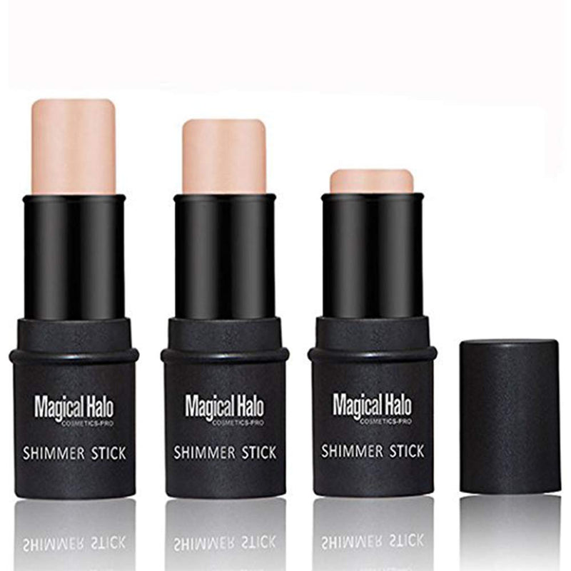 2 colors Bronzers Highlighter Stick Shimmer Cream Powder Waterproof Light Face Cosmetics - BeesActive Australia