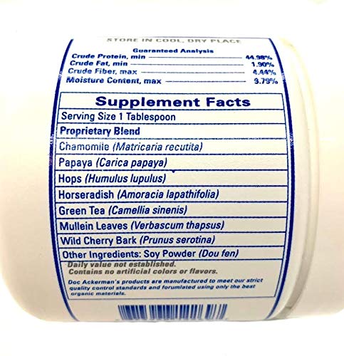 Doc Ackerman's - Allergy Relief Formula - Fast Acting Anti-Itch Relief - Enhanced with Green Tea Extract, Papaya, & Mullein - Immune Support for Pets - Professionally Formulated Herbal Remedy - 10 oz - BeesActive Australia