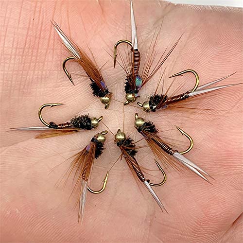 OutdoorFishing Flies Nymph Assortment Trout Fishing Flies (24-48Pcs) 24Pcs/Box - BeesActive Australia