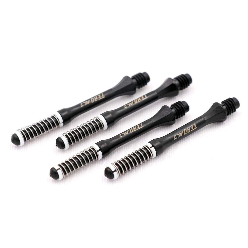 CUESOUL TERO AK7 Slim Dart Shafts S/M/L Built-in Spring Telescopic for Steel Tip Darts and Soft Tip Darts,Set of 3 pcs Black Shaft Length-32mm - BeesActive Australia