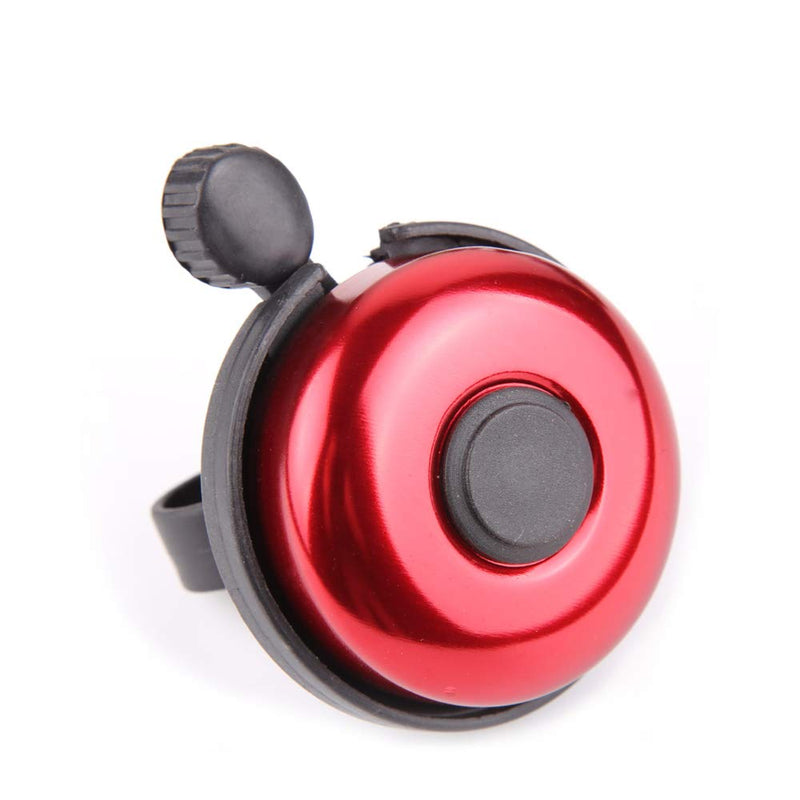 REKATA Bicycle Bell, Loud Sound Bike Bell for Adults Kids Girls Boys(Red, Left-Hand Use) - BeesActive Australia