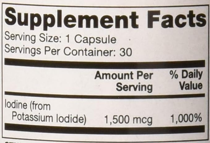 Dr. Mercola, Premium Supplements, Iodine, 30 Capsules - BeesActive Australia