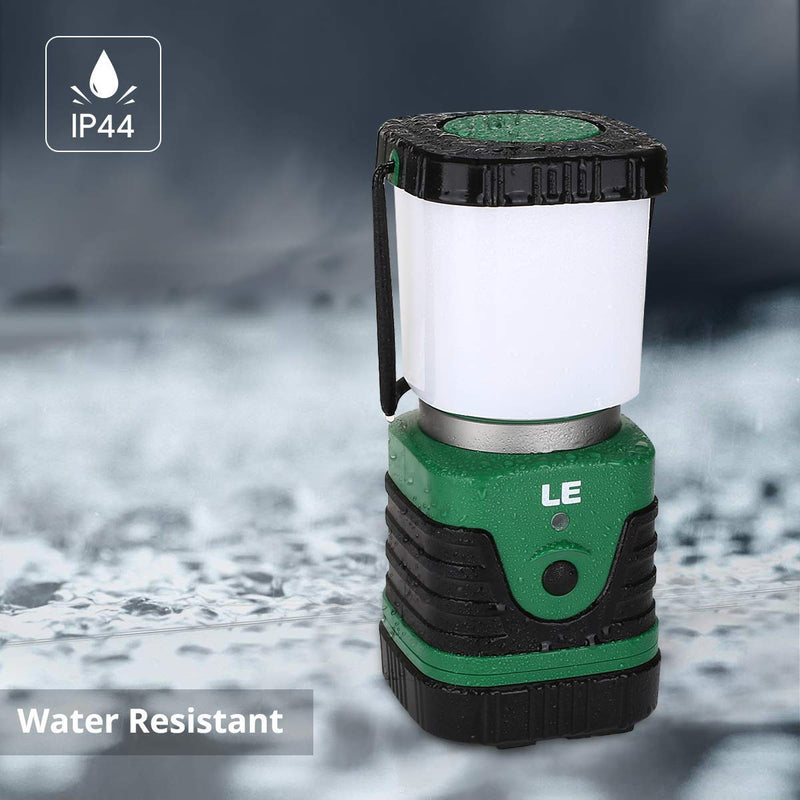 LE LED Camping Lantern Rechargeable, 1000LM, 4 Light Modes, 4400mAh Power Bank, IP44 Waterproof, Perfect Lantern Flashlight for Hurricane Emergency, Hiking, Home and More, USB Cable Included - BeesActive Australia