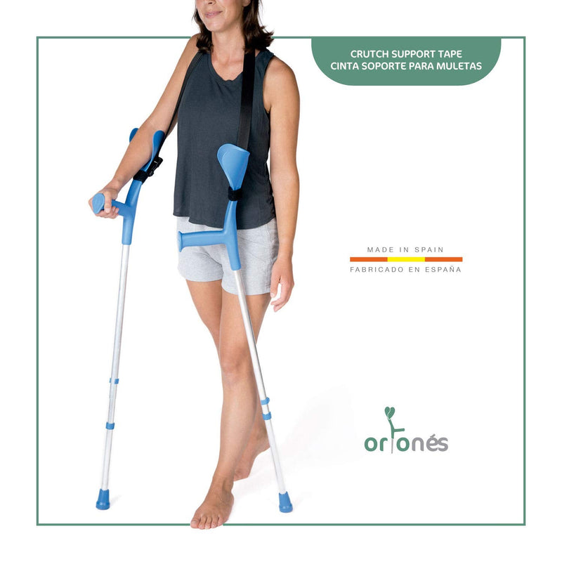 ORTONES | Crutch Support Band | Crutch Holding Tape | Forearm Accessories | Elbow Crutch Holding | One Size - BeesActive Australia