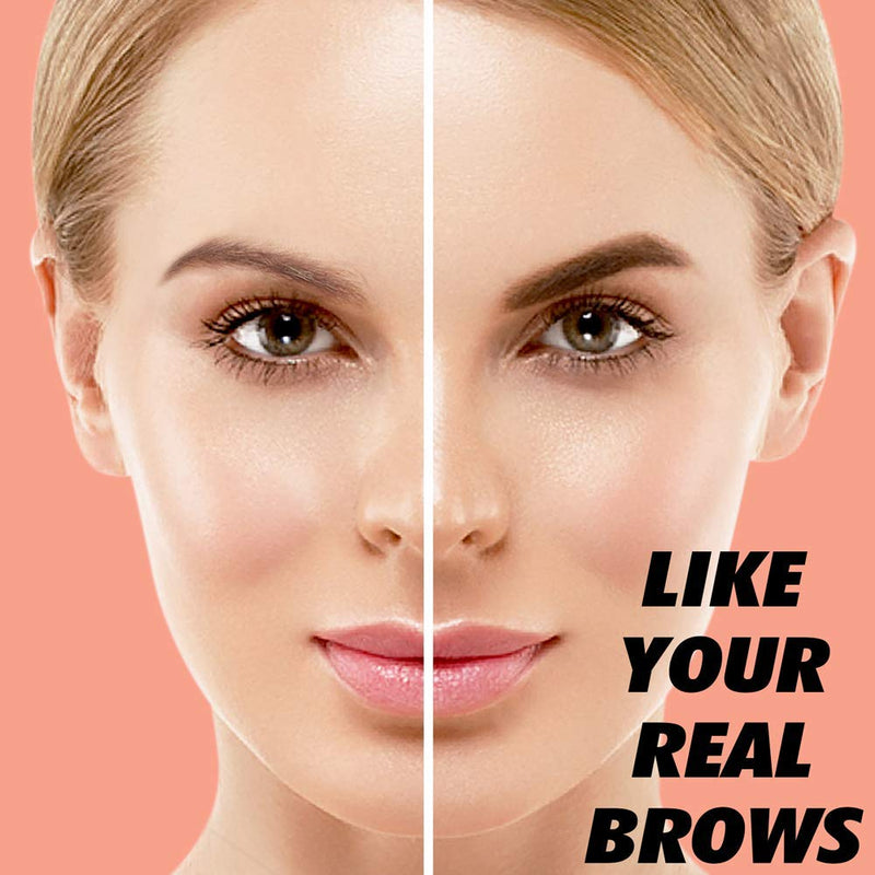 iMethod Eyebrow Pen - iMethod Eye Brown Makeup, Eyebrow Pencil with a Micro-Fork Tip Applicator Creates Natural Looking Brows Effortlessly and Stays on All Day, Light Brown Light Brown/Medium Brown - BeesActive Australia