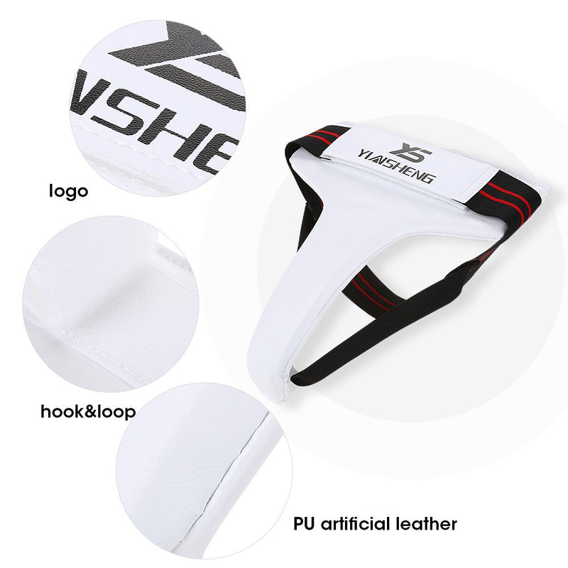 [AUSTRALIA] - Vbestlife Groin Protector Boxing Taekwondo Women Groin Guard Protection MMA Karate Muay Thai Groin Ab Protector Boxing Shorts Medium 