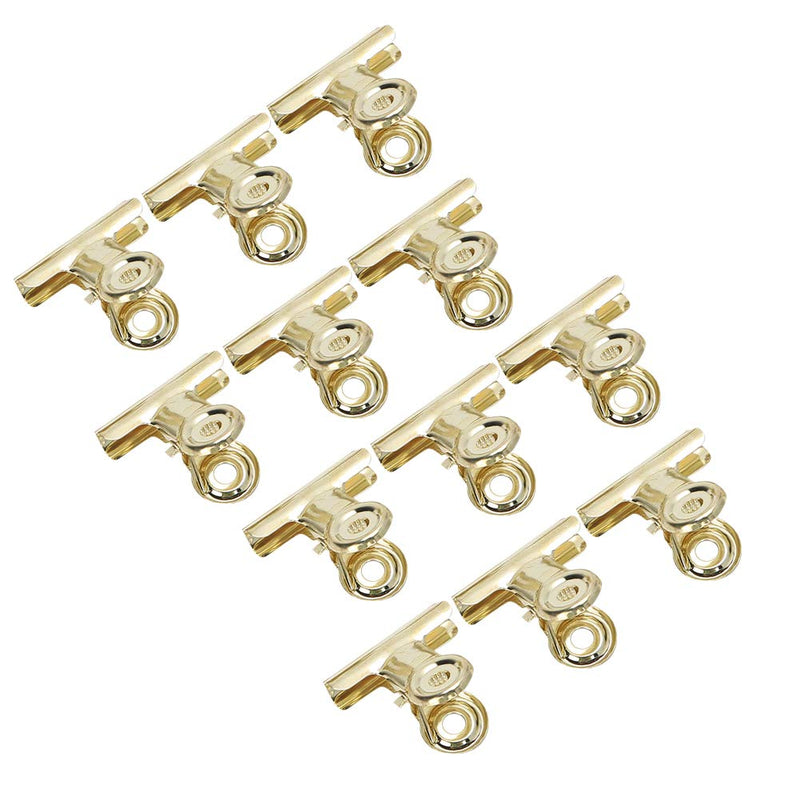 【2021 New Year's Special】Nail Pinching Clips, Nail Art Clip, Standard Size Nail Maintenance Nail Lovers for Nail Salon Professional Manicurist(Golden) Golden - BeesActive Australia