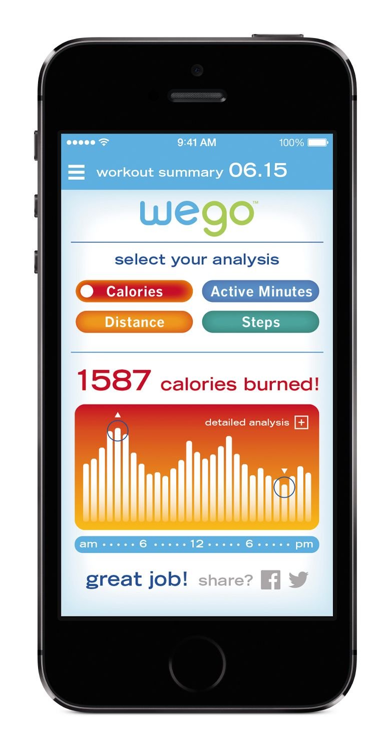 WEGO Active Activity Tracker To Track Steps, Distance, and Activity, Also Includes Calorie Burn Calculation - BeesActive Australia