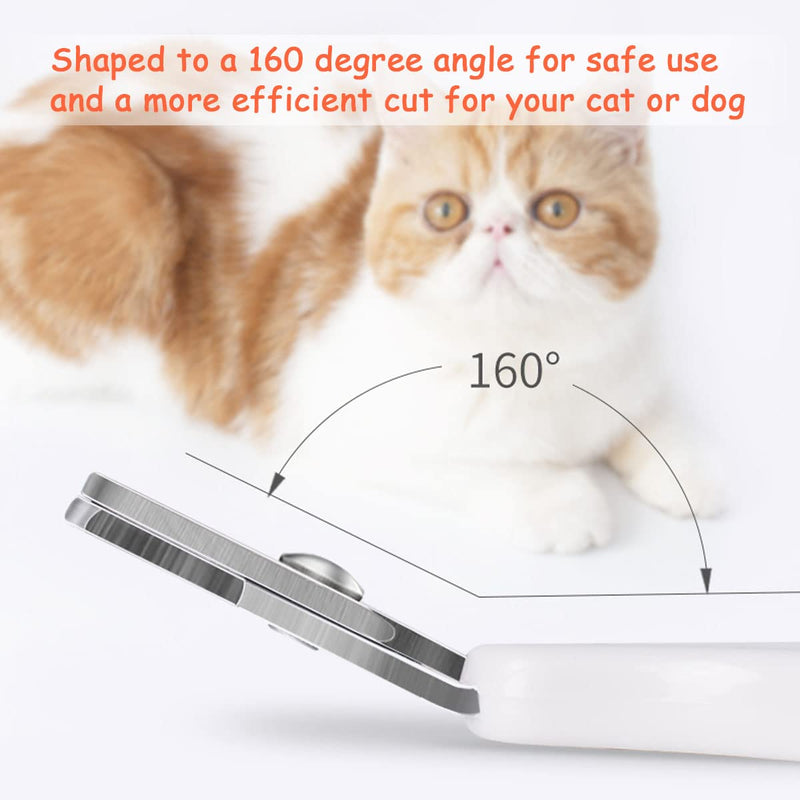 617 CTNRRL Pets Nail Clippers and Trimmers for Large or Small Cats and Dog,Stainless Steel Trimming Grooming Tool with Safety Latch & Spring for Home & Professional Use - BeesActive Australia