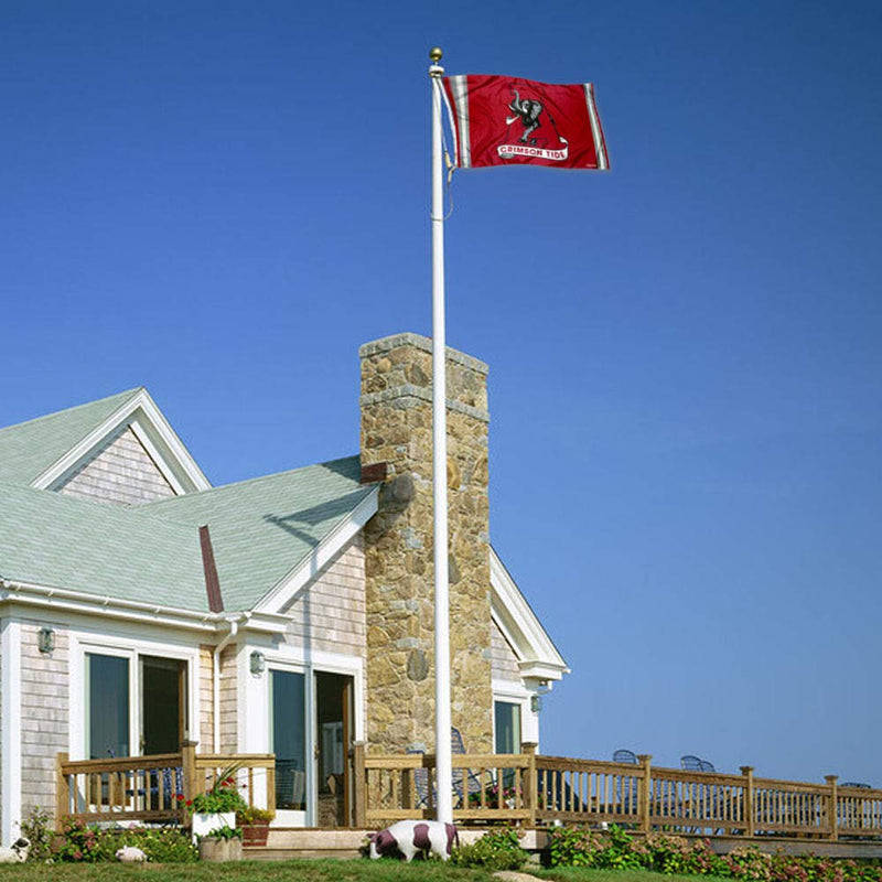 College Flags & Banners Co. Alabama Crimson Tide Vintage Retro Throwback 3x5 Banner Flag - BeesActive Australia