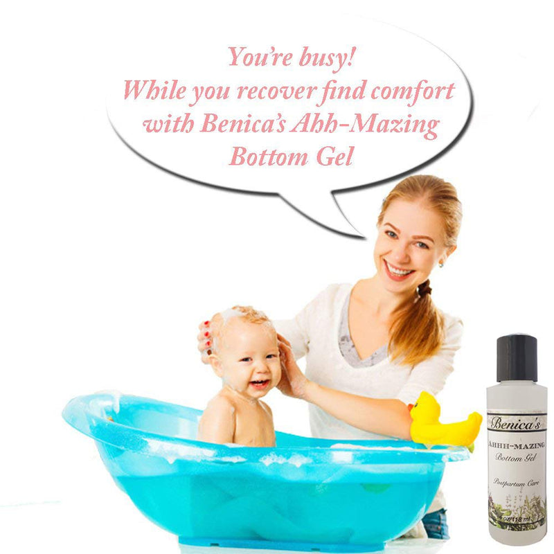 Benica's Ahhh-Mazing Bottom Gel Perineal | Postpartum Care | 4 Fluid Once - BeesActive Australia