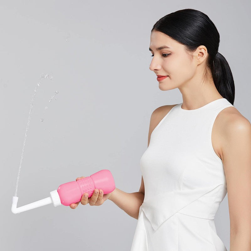 2PCS Perineal Bottle for Postpartum Care - Portable Bidet with Angled Spout for Post Partum Pain Relief. Postpartum Essentials with Storage Bag - BeesActive Australia