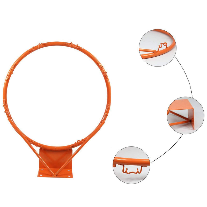 UyuECCL Kids Basketball Hoop, Dream Travel Basketball Rim Goal Wall Mounted Basketball Hoop Indoor Outdoor Hanging Basketball Hoop, 32centimeter/12.6inch - BeesActive Australia