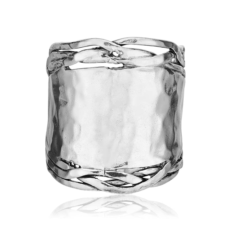 JEAN RACHEL JEWELRY 925 Sterling Silver Ring Vintage Antique Look, Hypoallergenic, Nickel and Lead-free, Artisan Handcrafted Designer Collection, Made in Israel 11 - BeesActive Australia