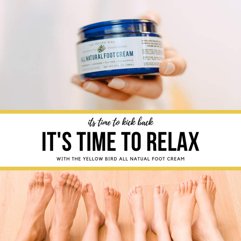 All Natural Foot Cream. Antifungal, Organic, Moisturizing Ingredients for Dry Cracked Heels, Callused Feet, Athletes Foot Balm. Natural Anti Fungal Soft Foot Care with Tea Tree, Peppermint Essential Oils - BeesActive Australia