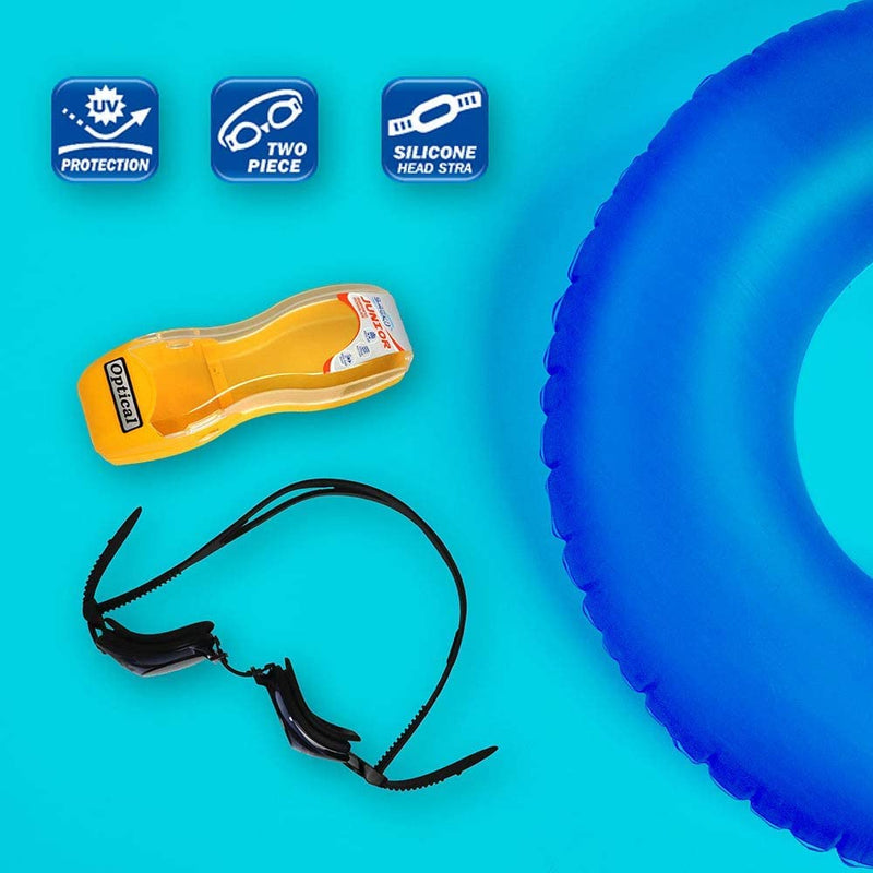 Sight Swimming Goggles Junior Kids Children Black UV Tint by Sports World Vision -5.50 - BeesActive Australia