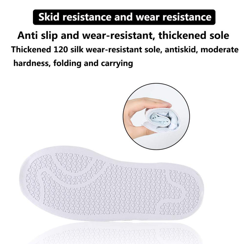 Fnytery Reusable PVC Waterproof Shoe Cover, Transparent Rain and Snow Waterproof Shoe Cover, Suitable for Children, Men and Women Medium - BeesActive Australia