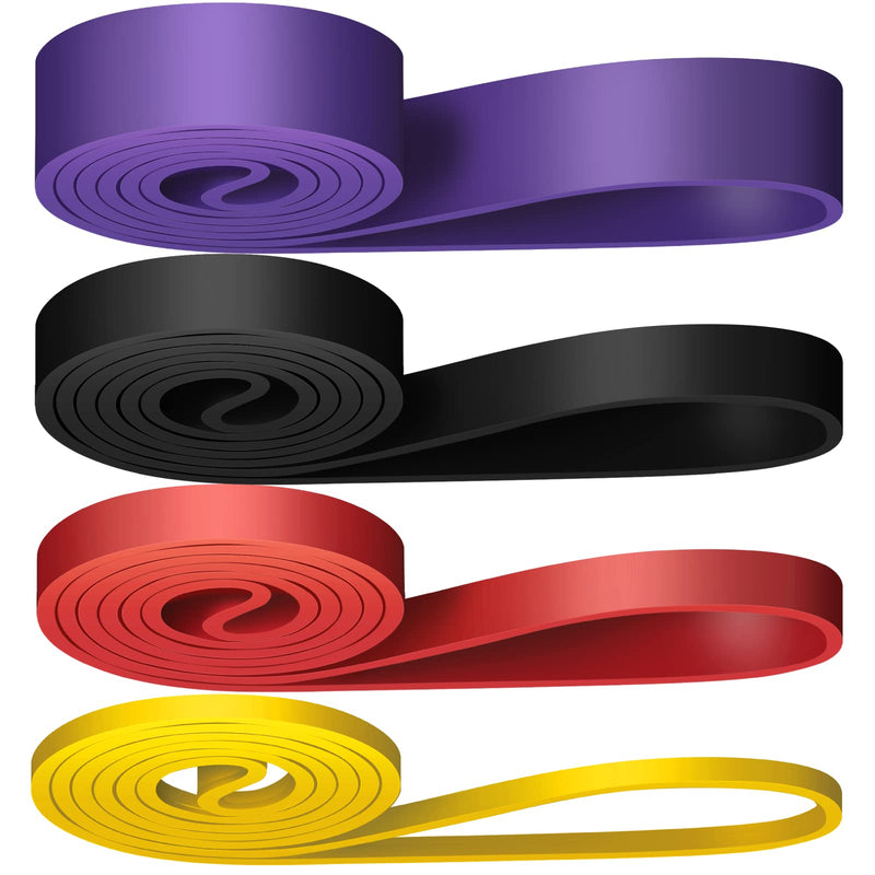 Alllvocles Resistance Band, Pull Up Bands, Pull Up Assistance Bands, Workout Bands, Exercise Bands, Resistance Bands Set for Legs, Working Out, Muscle Training, Physical Therapy, Shape Body, Men Women 0.3-1.3in - BeesActive Australia