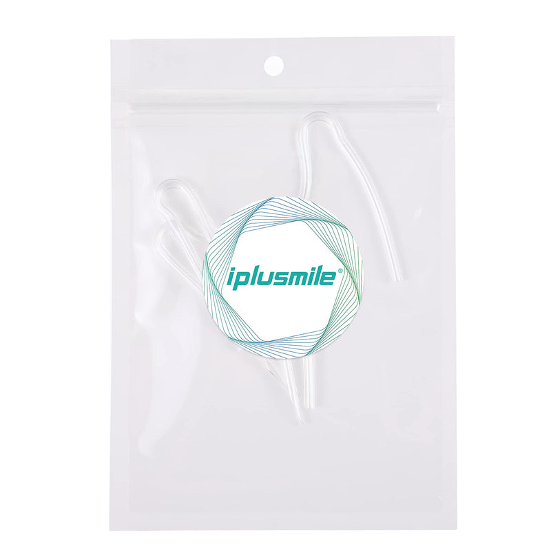 iplusmile Hearing Aid Tubes - Replaceable BTE Earmold Hearing Aid Tubes - Soft Clear PVC Tubing for Hearing Machine(4PCS) 6.5X3X0.5CM - BeesActive Australia