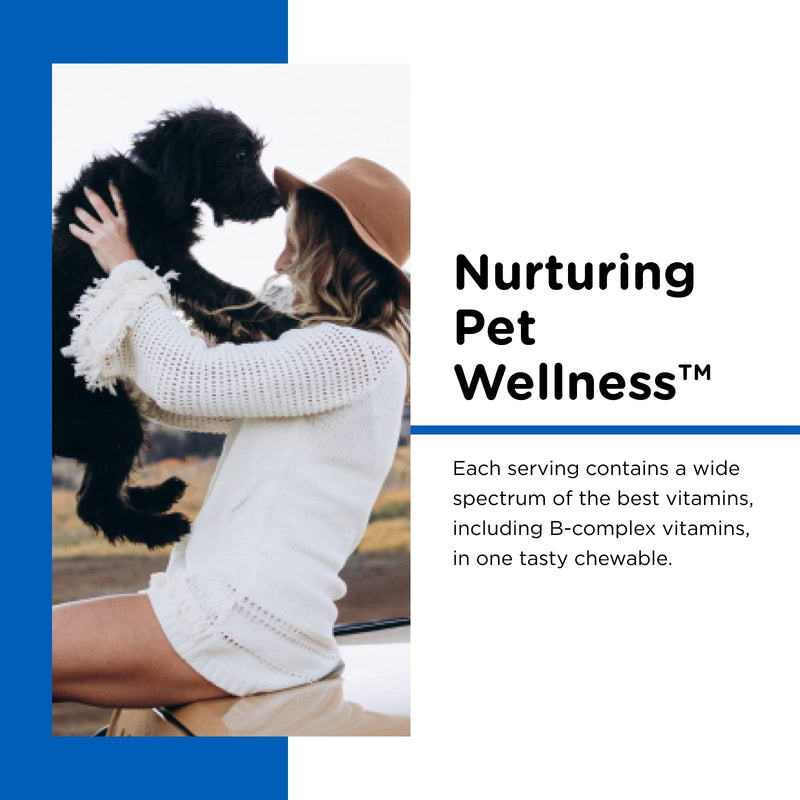 Nutri-Vet Multi-Vite Chewables for Puppies | Formulated with Vitamins & Minerals to Support Balanced Diet | 60 Count - BeesActive Australia