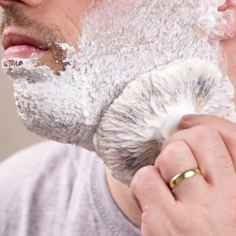 Pure Black Badger Hair Shaving Brush with The Ivory Color Base Comes with The Designer Box Special for Men - BeesActive Australia